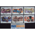 Afghanistan. . lot de 6 timbres  voitures  ford - daimler - panhard - peugeot - bugatti - benz oblitrs. ...