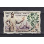 Afrique occidentale poste aerienne 1958 : centenaire de dakar : l'arachide - timbre oblitéré Afrique occidentale poste aerienne 1958 : centenaire de dakar : l'arachide - timbre oblitéré