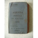 Agenda agricole et viticole 1912 vermorel Agenda agricole et viticole 1912 vermorel