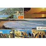 Alanya (turquie) :blason turque, vieille maisons ottomanes, caravane de chamaux, int�rieur de la tour ...