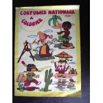 Album a colorier:edition chaix paris:costumes nationaux ann�e1950