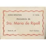 Album miniature en accordéon souvenir du monastere de santa maria de ripoll du photographe f. guilera ... Album miniature en accordéon souvenir du monastere de santa maria de ripoll du photographe f. guilera ...