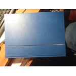 Album de timbres ormat 23x31 cm, 60 pages, 9 bandes fond noir