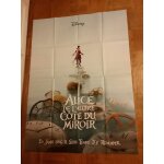Alice de l'autre c�t� du miroir v�ritable pr� - affiche de cin�ma pli�e de james bobin avec mia wasikowska, ...