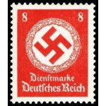 Allemagne, 3me reich 1942, trs beau timbre de service neuf * * luxe yvert 131, croix gamme dans couronne ...