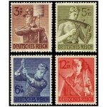 Allemagne, 3�me reich 1943, tr�s belle s�rie compl�te neuve * * luxe timbres yvert 769 770 771 772, 9�me ...