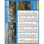 Almanach / calendrier 2006 / bateaux : honfleur - 14 - anse de goulphar / belle ile en mer - 56 - fenaisons ...
