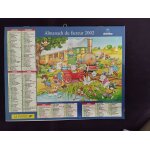 Almanach du facteur ann�e 2002 : illustrations de miche rainaud - dessins animaux habill�s