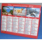 Almanach du facteur ann�e 2014 ( c�tes d�armor ) paysages.