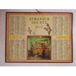 Almanach des ptt 1967 oller chien chasse bar comptoir ap�ritif