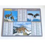 Almanach des ptt 2006 oberthur bouquetins aigle puma loups marmotte ours grizzli et ses petits oursons ... Almanach des ptt 2006 oberthur bouquetins aigle puma loups marmotte ours grizzli et ses petits oursons ...