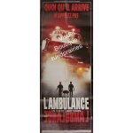 L'ambulance - the ambulance - vritable affiche de cinma plie - format 60x160 cm - de larry cohen avec ...