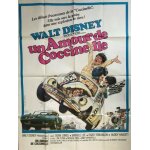 Un amour de coccinelle / walt disney - affiche originale de cin�ma - format 120x160 cm - dean jones, ...