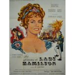 Les amours de lady hamilton - affiche originale de cin�ma - format 120x160 cm - un film de christian ...