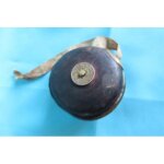Ancien d�cam�tre cuir et laiton ruban tissu pi�ce rf / 1