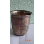 Ancien gobelet timbale en mtal argent.