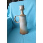 Ancien grand vase en grs verniss sign