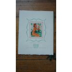 Ancien programme theatre  commissariat des fetes de paris, racine 1939 couverture cartonne velin, publicit ...