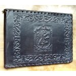 Ancien prot�ge documents cuir