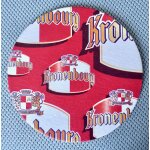 Ancien sous bock biere kronenbourg.  invitez - l a tous les repas ! .