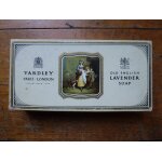 Ancienne boite en carton lithographi savon yardley, vintage ca 1960 / yardley vintage soap box.