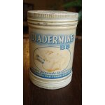 Ancienne boite metal tole  poudre diadermine bb , ca 1950.
