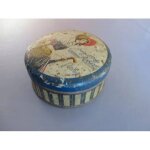 Ancienne bo�te m�tal vide sucre d'orge - vichy