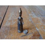 Ancienne figurine biblique bronze hans teppich, salomon, ca 1960