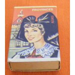Ancienne petite boite d'allumettes rgion provinces alsace - costume traditionnel