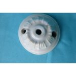 Ancienne rosace en porcelaine blanche pour plafond / 6