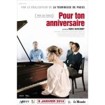 Pour ton anniversaire / zum geburtstag - v�ritable affiche de cin�ma pli�e - format 120x160 cm - de denis ...