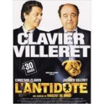 L' antidote - christian clavier - jacques villeret - vincent de brus - affiche de cinma plie 60x40 ...