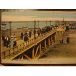 Arachon colorise - nouvelle jetee en perspective -