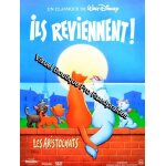 Les aristochats - walt disney - vritable affiche de cinma plie - format 40x60 cm - de wolfgang voix ...