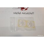 Aroutcheff lot de deux pastilles aroutcheff diam�tre 29 mm - aroutcheff lot de deux autocollants, lot ...