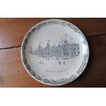 Assiette ancienne exposition universelle de 1900