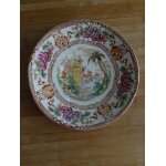 Assiette ancienne de longwy.