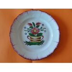 Assiette ancienne lunville