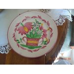 Assiette ancienne luneville