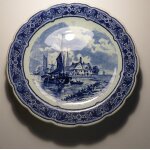 Assiette d�corative delft