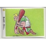 Asterix (les jeux olympiques) : n4 le base - ball (sticker vache - qui - rit 1991)