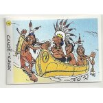 Asterix (les jeux olympiques) : n7 le cano - kayak (sticker vache - qui - rit 1991)