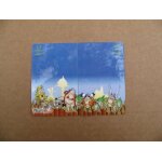 Ast�rix et ob�lix - puzzle 2 cartes panoramix et abraracourcix, telegold -