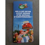 Asterix. parc asterix. 35 ans . fascicule. dépliant. touristique Asterix. parc asterix. 35 ans . fascicule. dépliant. touristique