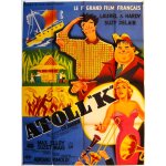 * * * atoll k de leo joannon - laurel & hardy - suzy delair - 1951 - affiche originale cin�ma - 120 x ...