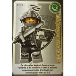 Auchan carte légo n 84 le chevalier héroïque - crée ton monde - année 2018 Auchan carte légo n 84 le chevalier héroïque - crée ton monde - année 2018