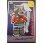 Auchan carte l�go n 87 l'homme loup - cr�e ton monde - ann�e 2018
