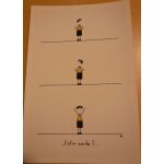 Audrey smadja - daphn� - 10x15cm - carte postale