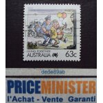 Australie. . 63c australia . living together . police . oblit�r�.
