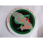 Autocollant 972  respecte ta nature